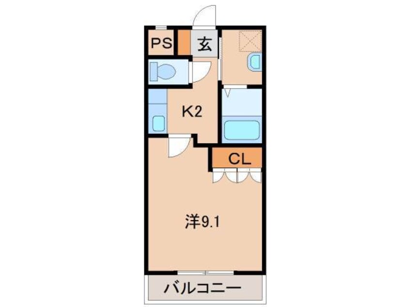 間取図 シャングリラⅠ