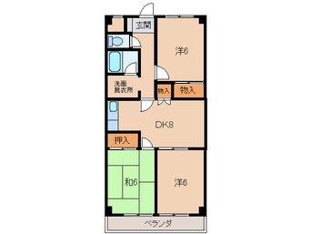 間取図 花マンション