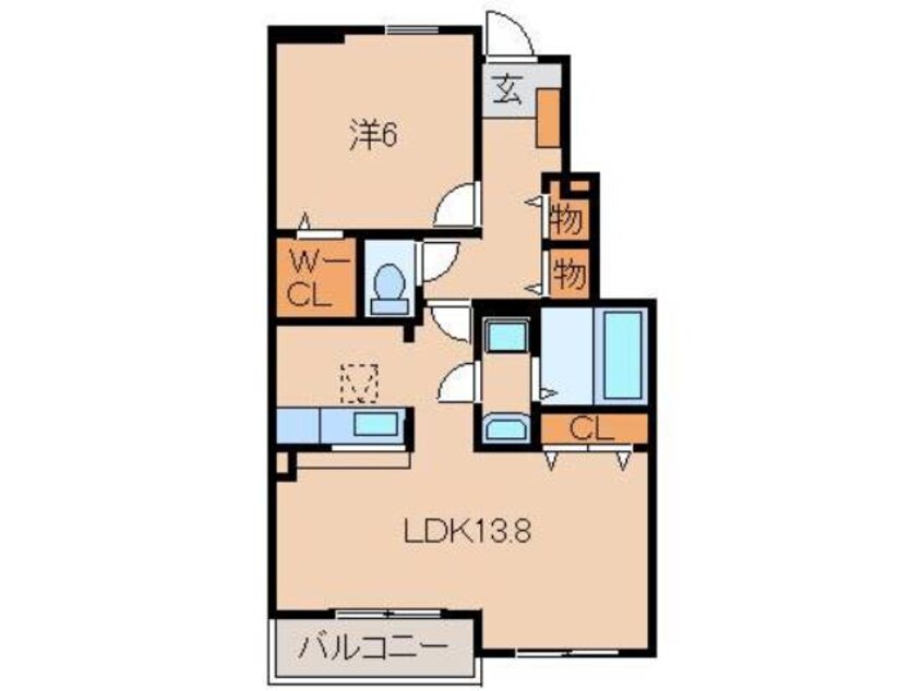 間取図 南海加太線/紀ノ川駅 徒歩17分 1階 築7年