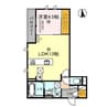 D-room K 1LDKの間取り