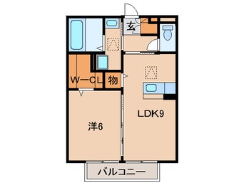 間取図 フェリーチェ小雑賀　B棟