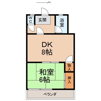 間取図 グリーンハイツ一正