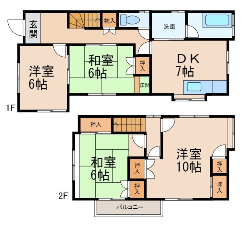 間取図 一戸建１４２５０