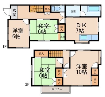 間取図 一戸建１４２５０