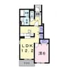 カノンⅠ 1LDKの間取り