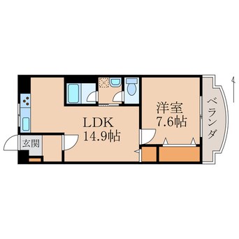 間取図 坂田マンション