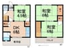 破瀬折荘 3DKの間取り