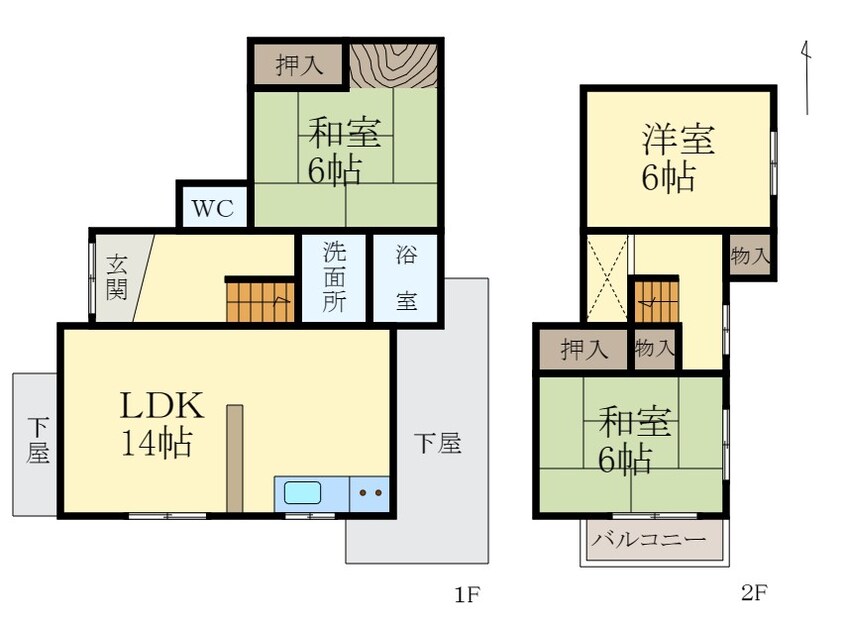 間取図 一戸建１５９３７