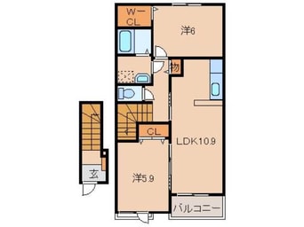 間取図 パレ・エクセランⅤ