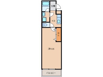 間取図 フジパレスリベーラ今福