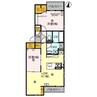 D-ROOM和歌山黒田 2LDKの間取り