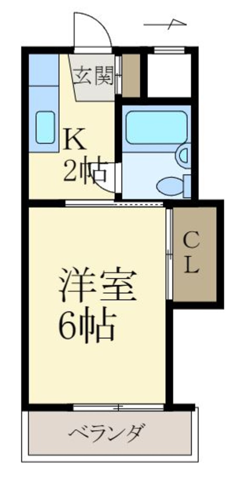 間取図 ラヴニール