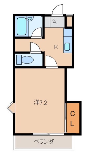 間取図 ハニカム４