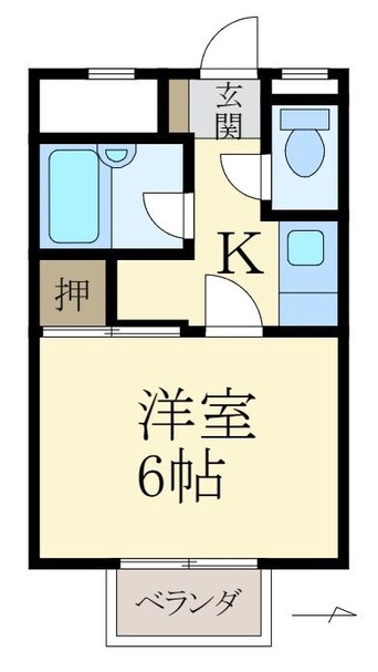 間取図 シンコーハイツ