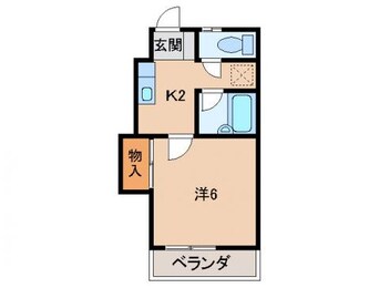 間取図 ハイツエバーグリーン