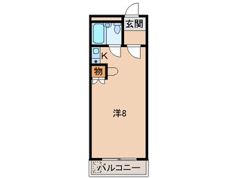 間取図 ヴィラヤナセ