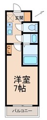 学生会館 Uni E'meal 和歌山大学前 1Kの間取り