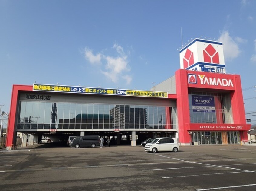 ヤマダデンキ テックランド和歌山北店様(電気量販店/ホームセンター)まで830m 南海加太線/中松江駅 徒歩9分 2階 築12年