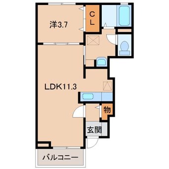 間取図 ジェイド　Ⅰ