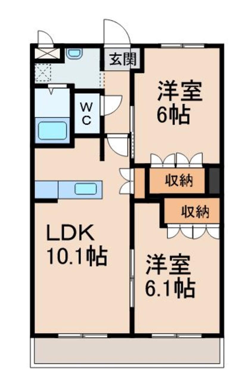 間取図 グレイスコート Ｎ’s