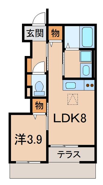 間取図 モイス・シャームⅡ