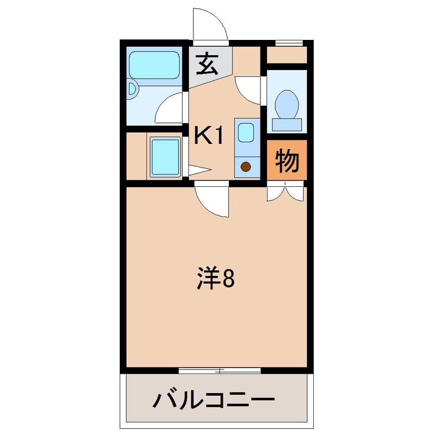 間取図 シャルマンフジ中之島壱番館