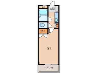 間取図 エフスタイル六十谷