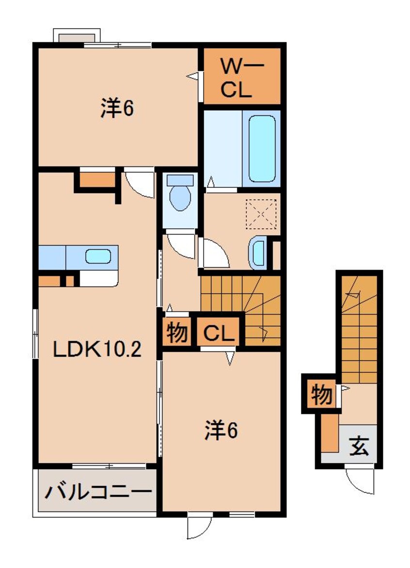 間取図 メゾン フローテ