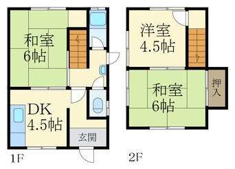 間取図 一戸建8414