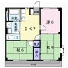 ＭハイツⅠ 3DKの間取り