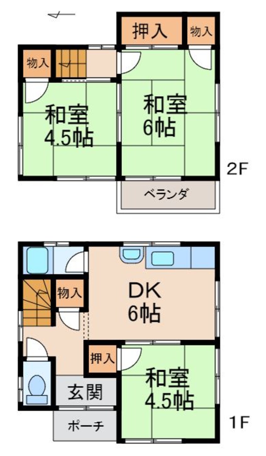 間取図 一戸建15686