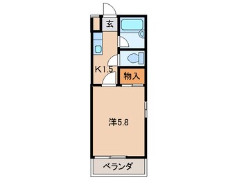 間取図 ハイツアネシスⅡ