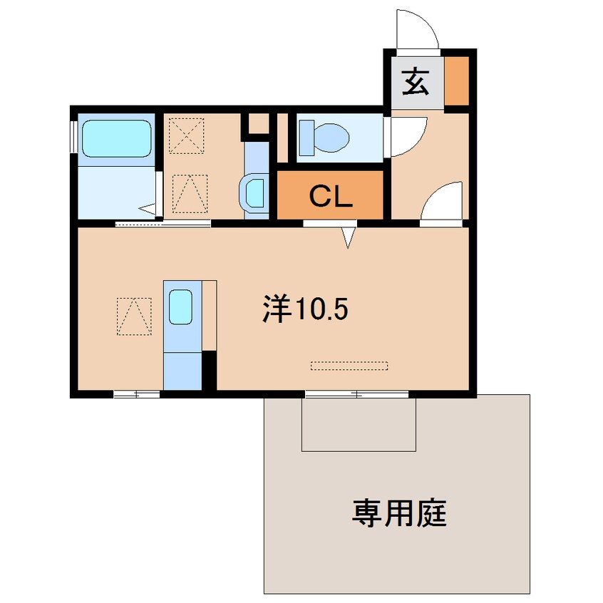 間取図 Ｄ-ｒｏｏｍフィット