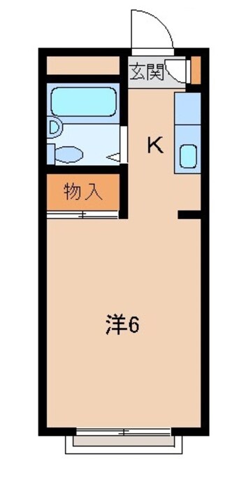 間取図 孝子ハイツ