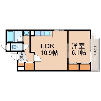 間取図 シャルマンフジ中之島弐番館