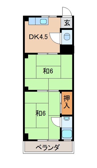 間取図 富士マンション