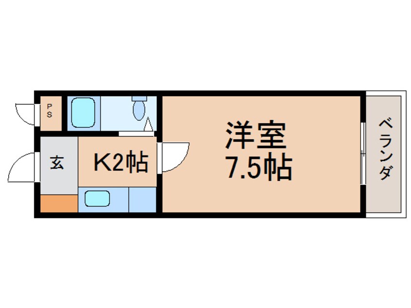 間取図 駅前ビル