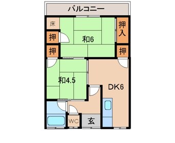 間取図 乾マンション