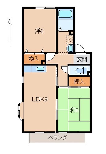 間取図 ニューあおい