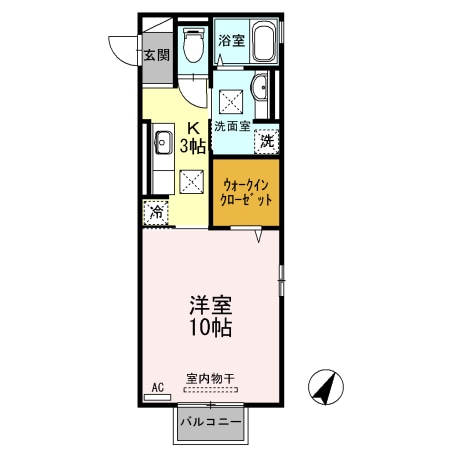 間取り図 阪和線・羽衣線/六十谷駅 バス14分大谷東下車:停歩1分 1階 築12年