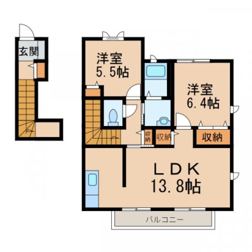 間取図 アベニール