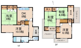 間取図 一戸建15948