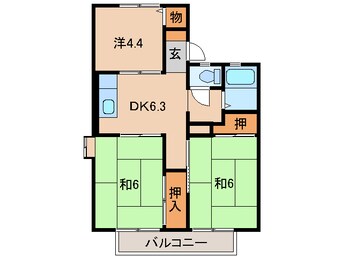 間取図 オディール・コヤ