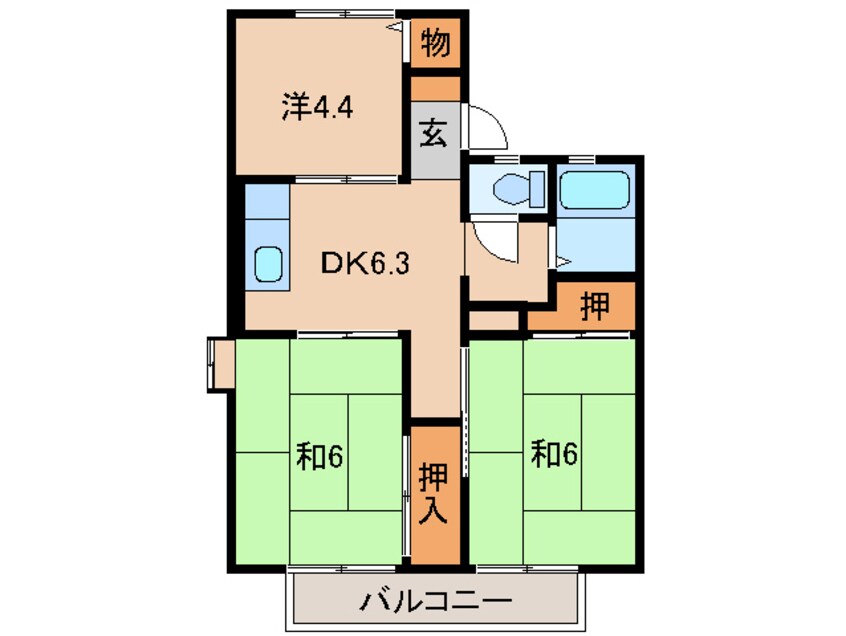 間取図 オディール・コヤ