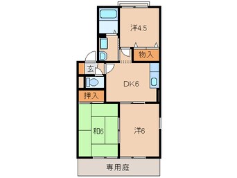 間取図 カーササンライズⅡ