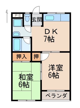 間取図 中村マンション