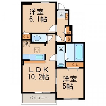 間取図 サーム・ヴェリテⅡ