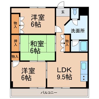 間取図 カサ・デありたか