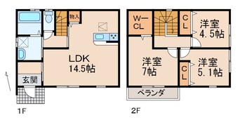 間取図 仮）シアラ粟Ⅱ