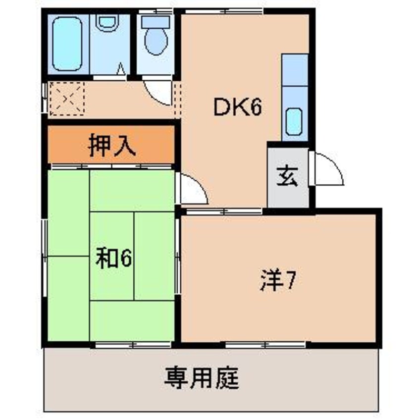 間取図 吉森ハイツ